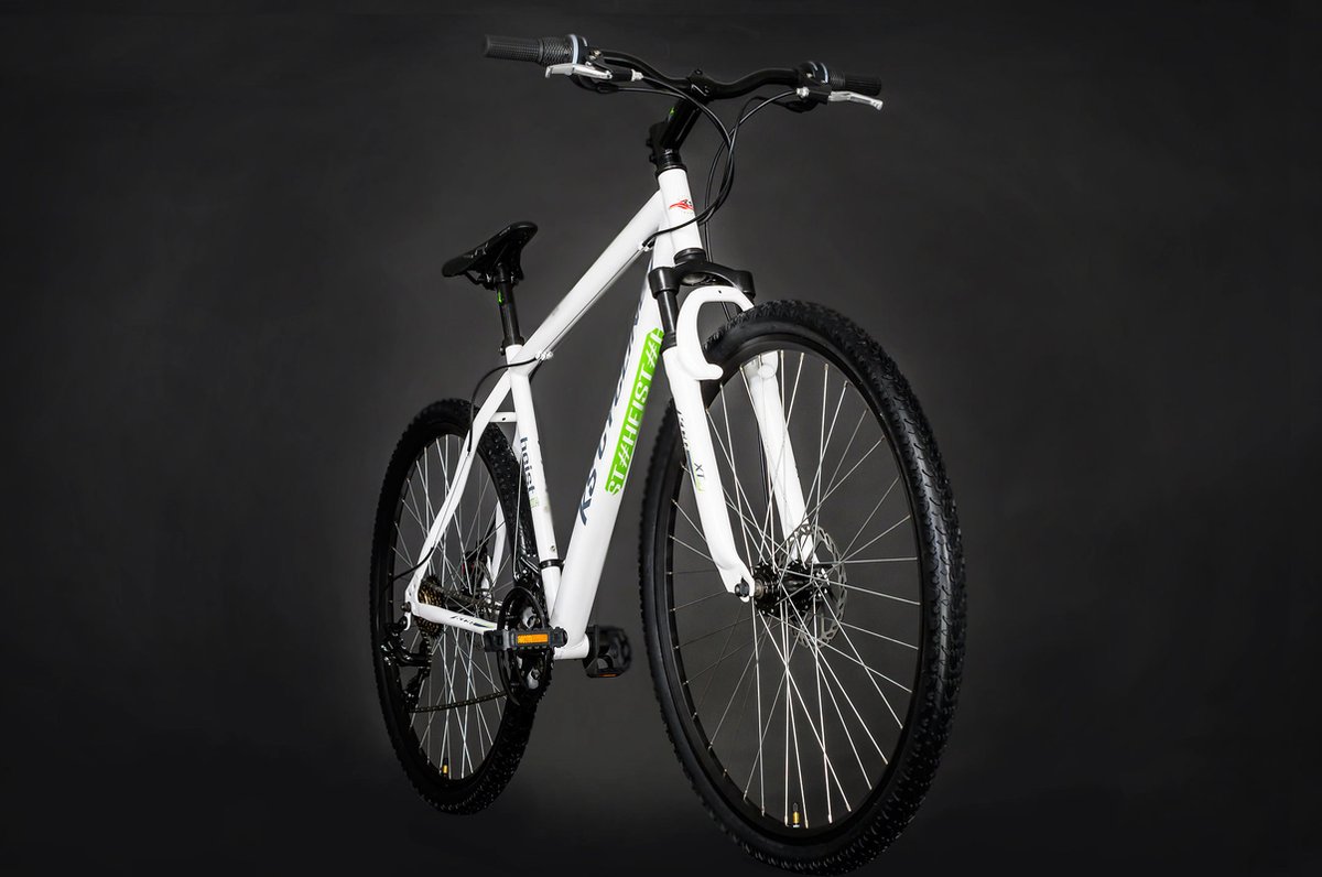 Ks Cycling Fiets Hardtail mountainbike 29 Twentyniner Heist met 21 versnellingen wit. bol