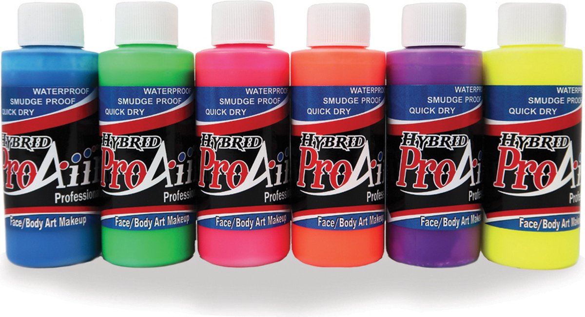 ProAiir Hybrid Flo Colors Pack, 6x30ml