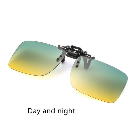 clip on voorzet nachtbril / zonnebril