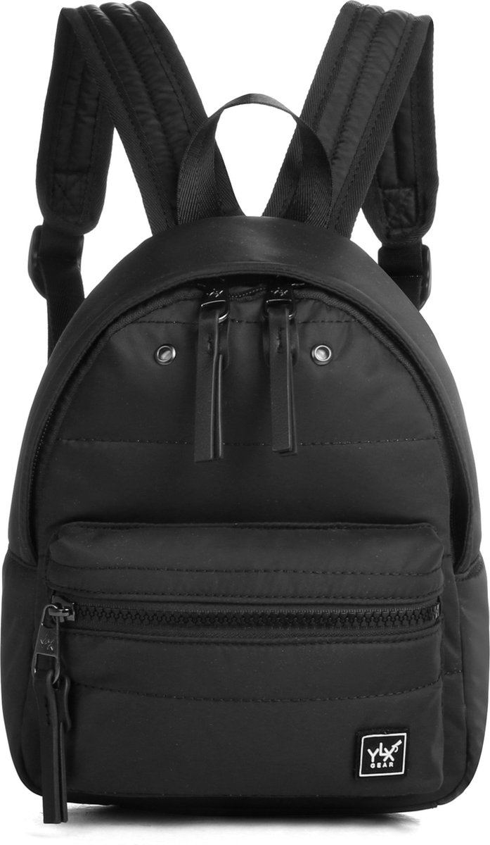 YLX Zinnia Backpack Zwart. Mini rugzak recycled Rpet materiaal