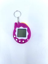 Speelfiguur - Pocket pet - Elektronische Huisdier - Virtueel Huisdier - Roze Oranje - Bekend van Tamagotchi
