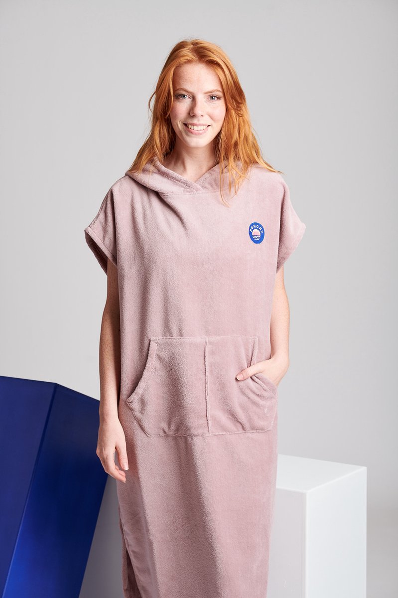Rosa Velho - Bamboe Surf Poncho - Groot