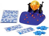 Bingo spel gekleurd/oranje complete set nummers 1-90 met molen en bingokaarten