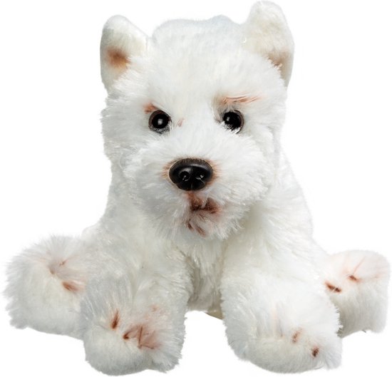 Foto: Pluche knuffel dieren west highland terrier westie hond 13 cm speelgoed knuffelbeesten honden soorten