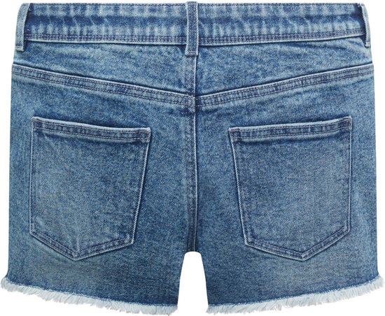 TOM TAILOR used look denim shorts Meisjes Jeans - Maat 140
