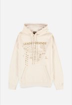 League Of Legends Hoodie/trui -S- Map Creme