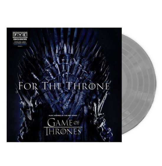 Foto: Soundtrack game of thrones for the throne gekleurd vinyl fye exclusive lp