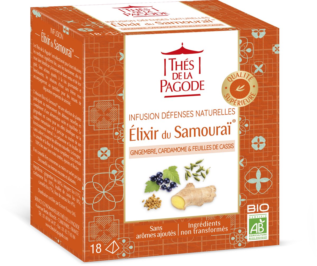 Thé de noêl bio Agrumes d'hiver 50 g thés de la pagode