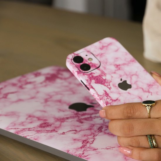 iPhone 11 Pro Skin Marbre Rose - 3M Sticker