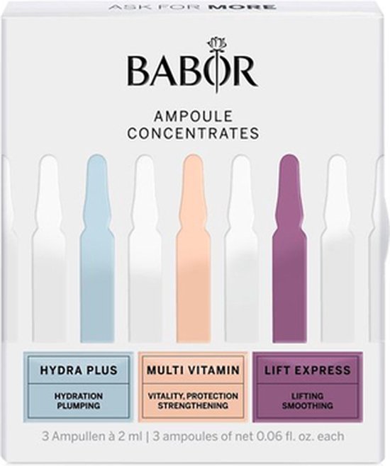 Babor Ampoule Concentrates Hydra Plus Multi Vitamin Lift Express 3 ampullen... bol
