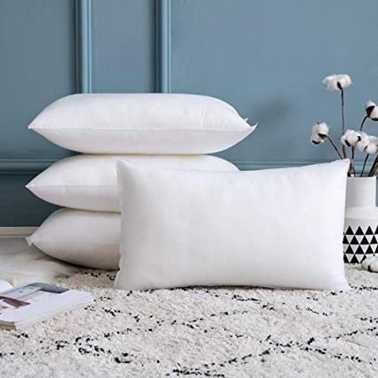 BE PURE - Bouquet kussen geprint fluweel 30x100cm melon - Studio Ndrie8