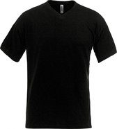 Fristads V-Hals T-Shirt 1913 Bsj - Zwart - L