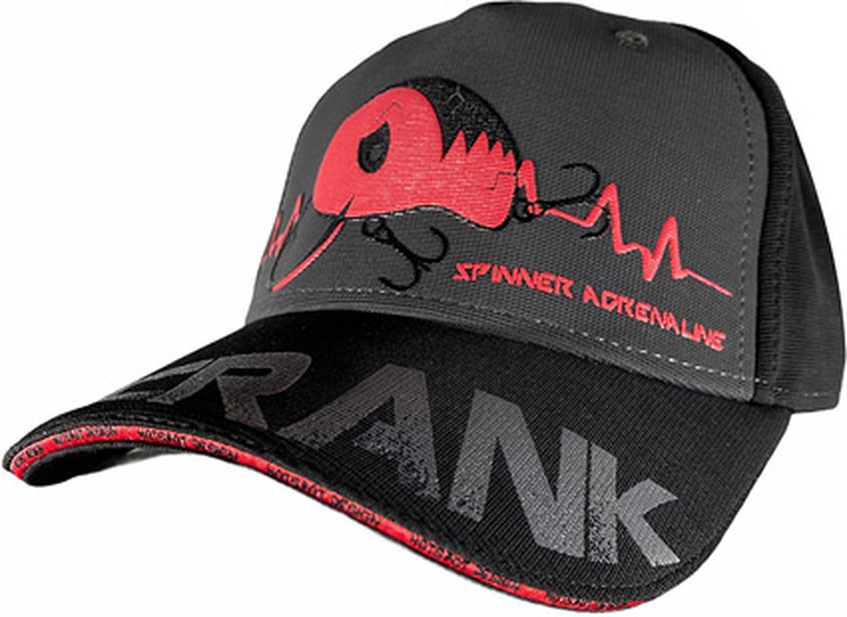 Hotspot Design Cap Crank - Black/Grey - Pet - Rood