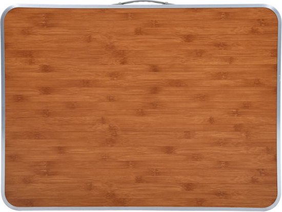 vidaXL - Campingtafel - inklapbaar - met - metalen - frame - 80x60 - cm van Merkloos — afbeelding 5