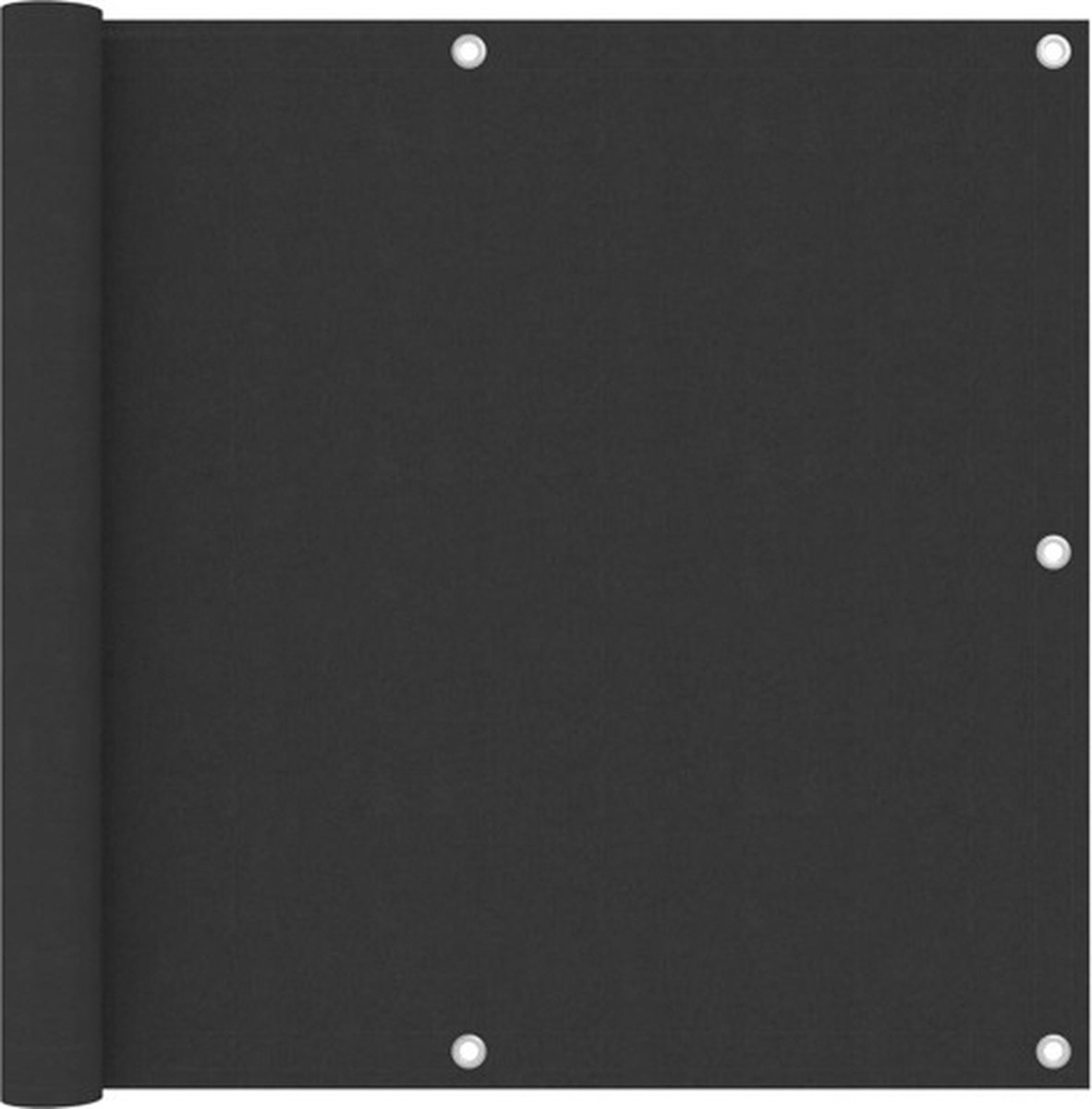 vidaXL Balkonscherm 90x300 cm oxford stof antraciet