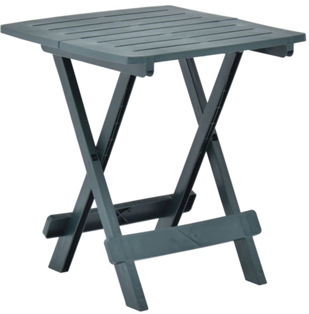vidaXL Tuintafel inklapbaar 45x43x50 cm kunststof groen