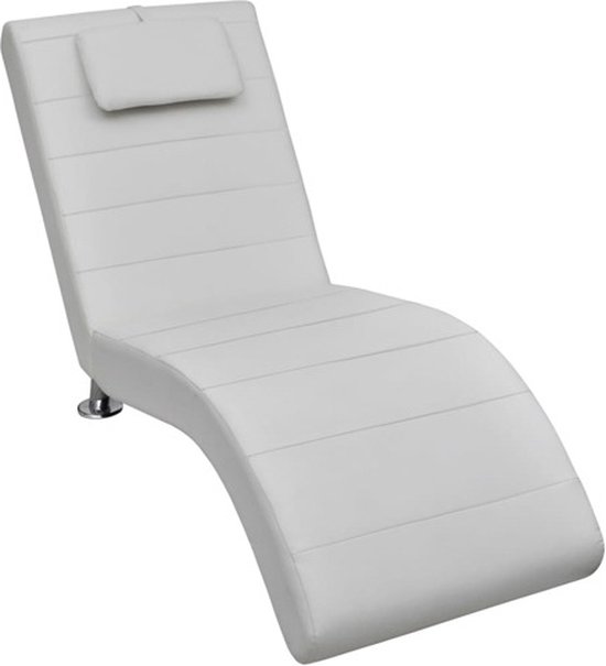 VidaXL Chaise Longue Met Kussen Kunstsuède Grijs - Chaise Longue Met Kussen Kunstsuede Grijs Chaise Longue Chaise Longues Ligstoel Ligstoelen VidaXL Chaise Longue Met Kussen Kunstsuède Grijs - Chaise Longue Met Kussen Kunstsuede Grijs Chaise Longue Chaise Longues Ligstoel Ligstoelen