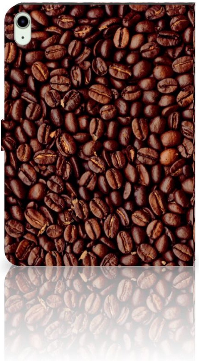 iPad Air (2020/2022) 10.9 inch Tablet Stand Case Koffiebonen