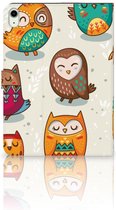 Book Case iPad Air (2020/2022) 10,9 pouces Housse avec support Happy Owls