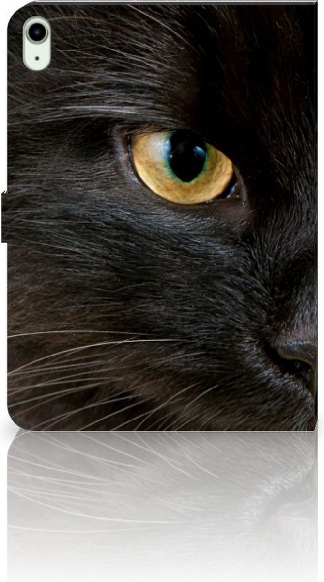 iPad Air (2020/2022) 10.9 inch Flip Case Zwarte Kat
