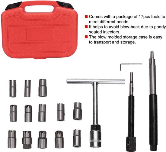 Diesel injector trekker set 14 delig – ABC Tools