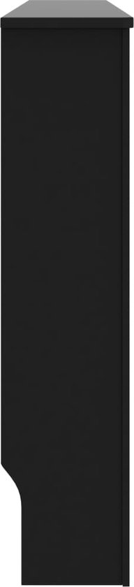 vidaXL Radiatorombouw 112x19x81.5 cm MDF wit