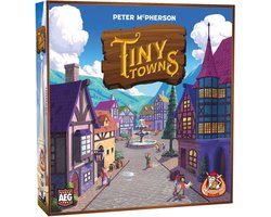 White Goblin Games - Tiny Towns - familiespel - 1 tot 6 spelers - 45 minuten - Vanaf 10 jaar - Plan slim en bouw een bloeiende stad