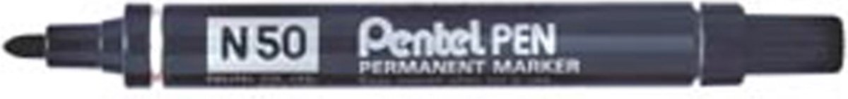 Pentel N50 Merkstift - Zwart