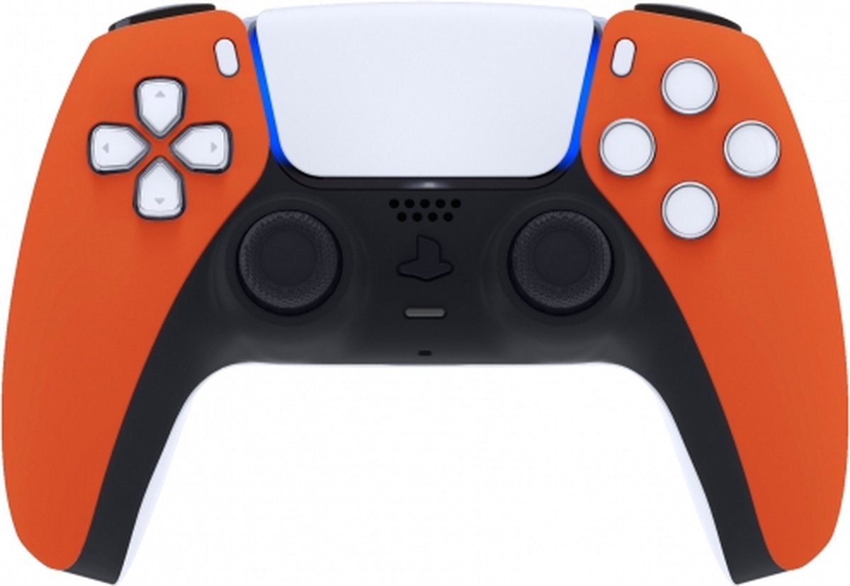 PS5 Draadloze Dualsense Controller – Soft Touch Orange Custom