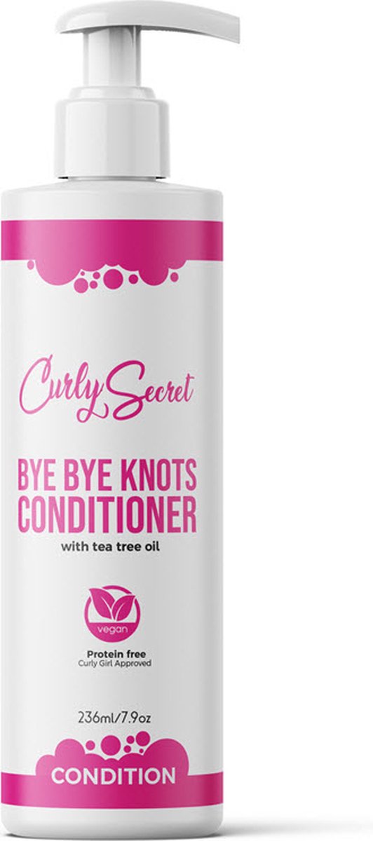 Curly secret - Crèmespoeling - bye bye knots conditioner - Krullen - CG methode - krullend haar
