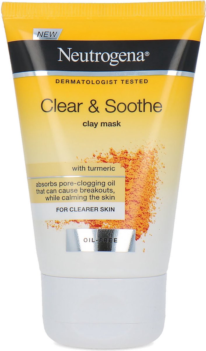 Goedkoopste Neutrogena Clear & Soothe Clay Mask - 50 ml