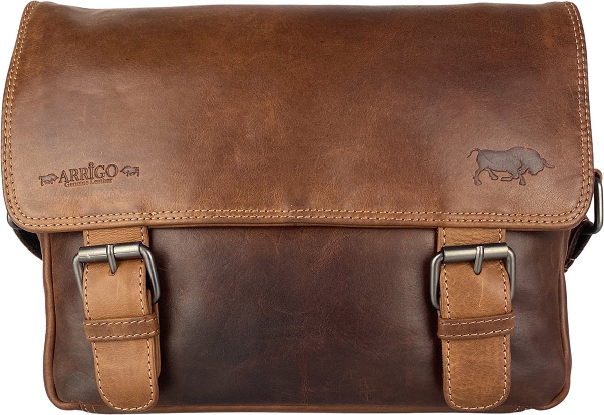 Schoudertassen Vrouw Messenger Bag Schoudertas Dames Leer Crossbody Groen bol
