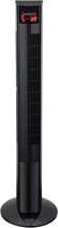Stormborn - Torenventilator met draaifunctie - 50 Watt - Zwart - Met afstandsbediening - Ventilator staand - Stil
