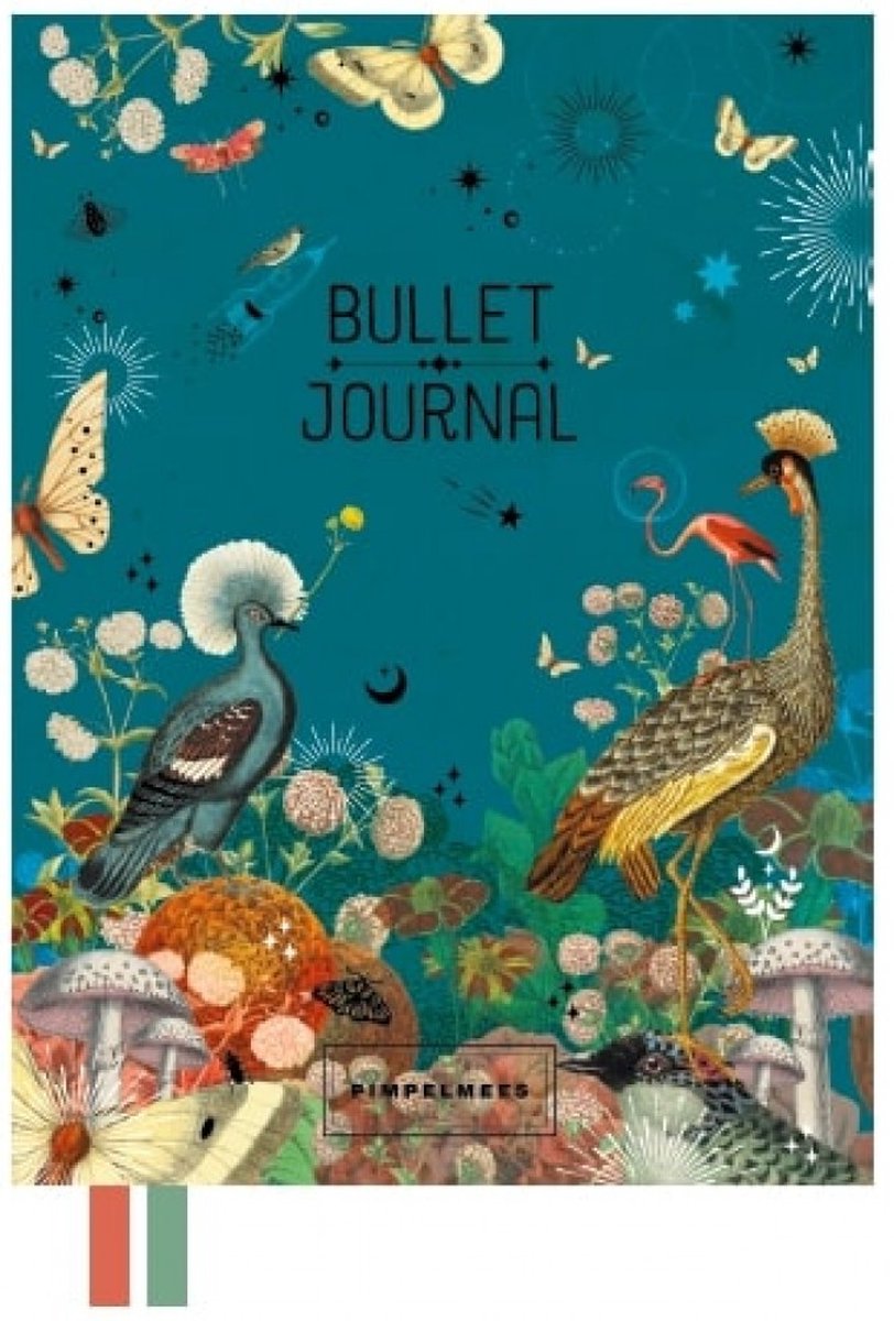 Pimpelmees bullet journal - BLUE FSC