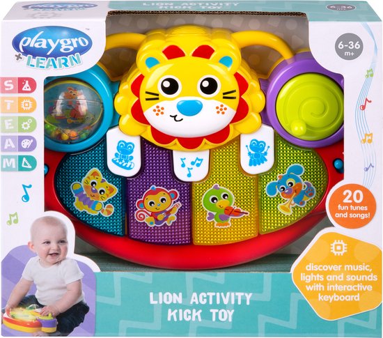 Playgro - Activiteitenspeeltje Jerry's Class Lion Activity Kick Toy