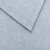 Luxe Linnenlook Laken Jeans Blauw | 160x290 | Fijn Geweven | Zacht En Ademend