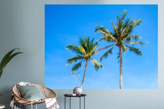 Stickers muraux - Palmier - Été - Tropical - 160x120 cm - Film Adhésif XXL