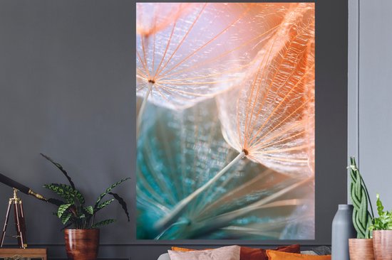 Stickers muraux - Bloem - Pissenlit - Plante - 120x160 cm - Film Adhésif XXL