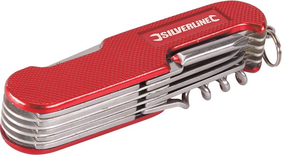 Silverline Zakmes, 14 functies 75 mm