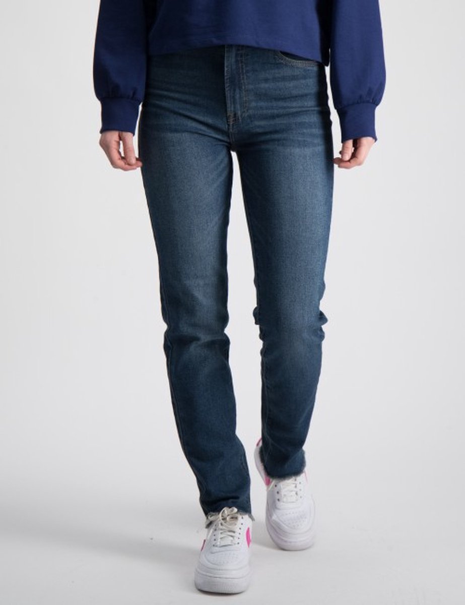 Levi’s Ribcage Straight Ankle Kids Spijkerbroek – 10A 140-146 Blauw