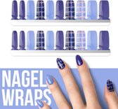 By Emily - Nagel wrap - Ocean Dreams | 20 stickers | Nail wrap | Nail art | Trendy | Design | Nagellakvrij | Eenvoudig | Nagel wrap | Nagel stickers | Folie | Zelfklevend | Sjablonen