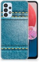 TPU Bumper Geschikt voor Samsung Galaxy A13 4G Smartphone hoesje Jeans