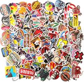 TDR-200 Graffiti Stickers - Autocollants pour ordinateur portable, valises, réfrigérateurs, armoires, murs étanches et résistants aux intempéries