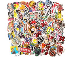 TDR - 200 stuks - hoogwaardige kwaliteit graffitistickers - waterdicht en weerbestendig - voor laptops, koffers, koelkasten, kleerkasten - waterdicht en weerbestendig.