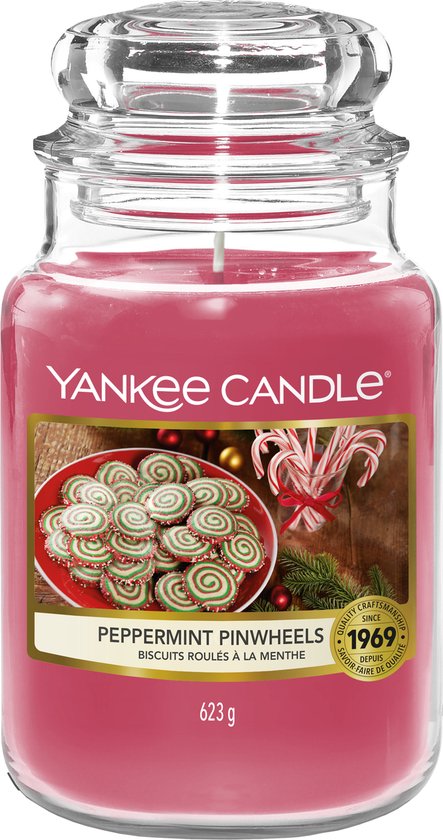 YC Peppermint Pinwheels Large Jar