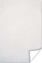 Poster Béton - Wit - Moderne - 80x120 cm