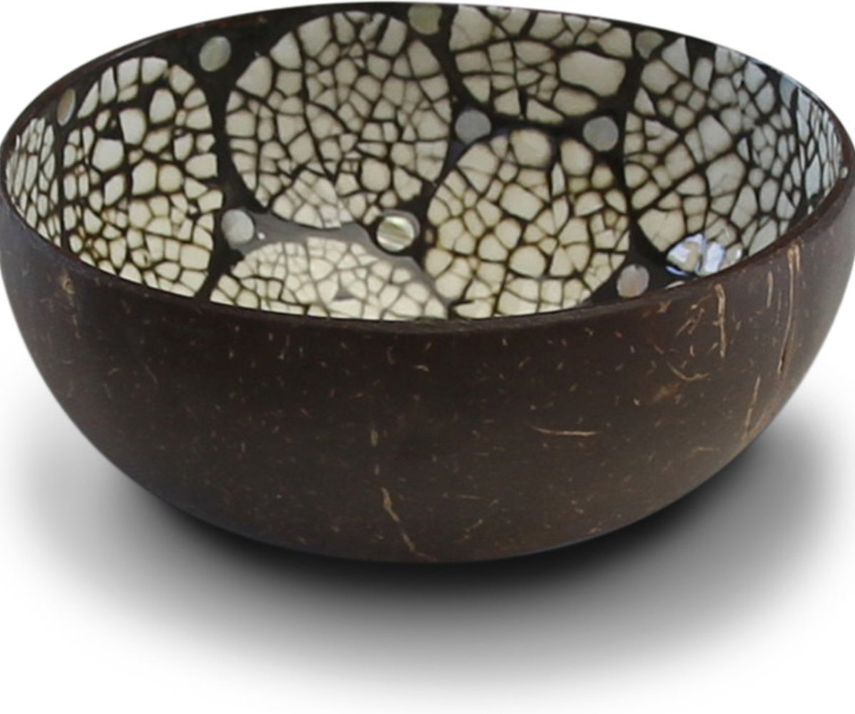 Coconut Bowl Black Eggshell