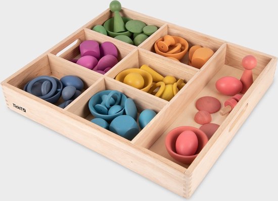Verdeeld Houten Dienblad - Platter Met Meerdere