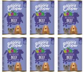 6x Edgard & Cooper Conserves de Boeuf - Nourriture pour chiens - 400g