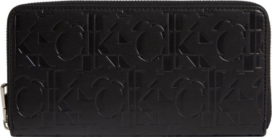 Calvin Klein - Sleek zip around portemonnee - dames - black